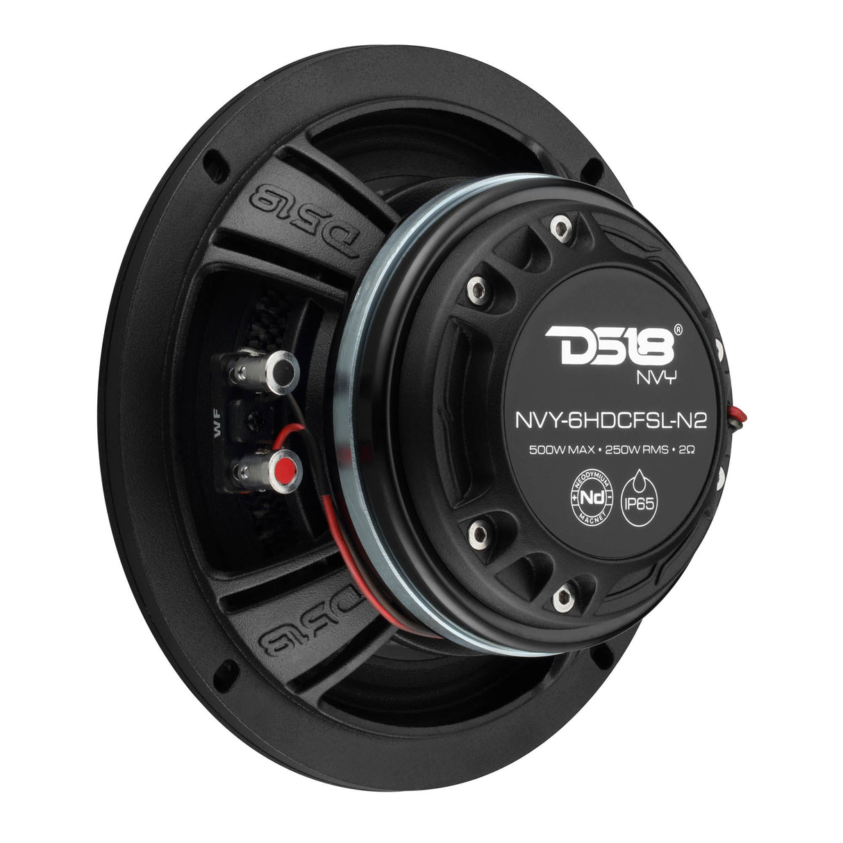 6.5” Slim Hybrid Loudspeakers with Compression Driver, Carbon Fiber Cone and Neodymium Magnet | 250W RMS 2-Ohm