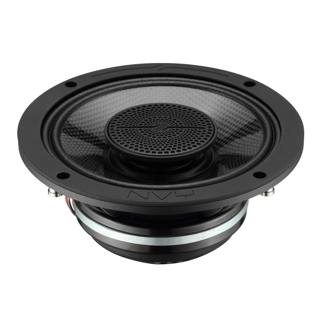 6.5” Slim Hybrid Loudspeakers with Compression Driver, Carbon Fiber Cone and Neodymium Magnet | 250W RMS 2-Ohm