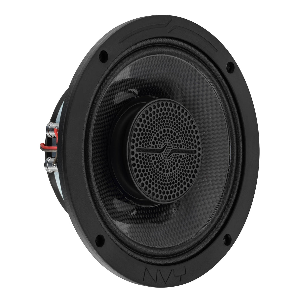 6.5” Slim Hybrid Loudspeakers with Compression Driver, Carbon Fiber Cone and Neodymium Magnet | 250W RMS 2-Ohm