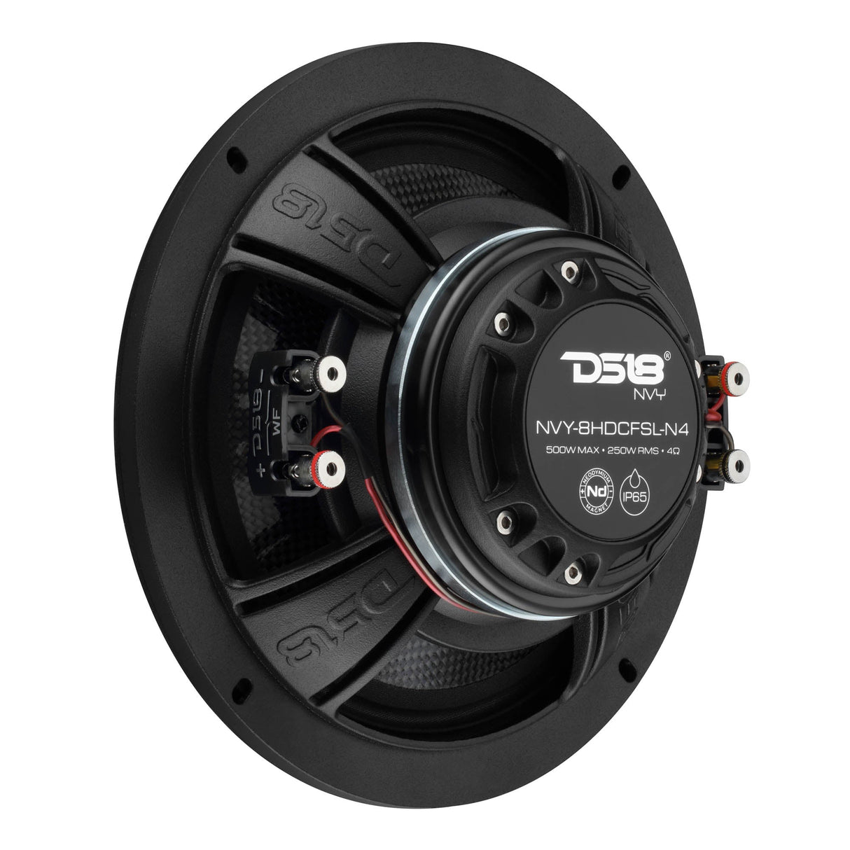 8” Slim Hybrid Loudspeakers with Compression Driver, Carbon Fiber Cone and Neodymium Magnet | 250W RMS 4-Ohm
