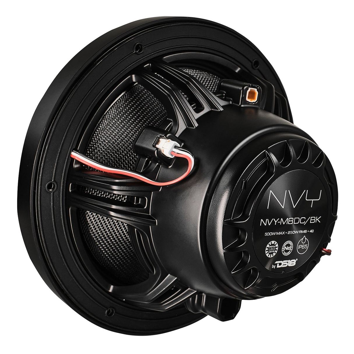 8" Marine Grade Hybrid Coaxial Speaker With Neodymium Magnet, Kevlar Cone, and Compression Driver | 200W RMS 4-Ohm