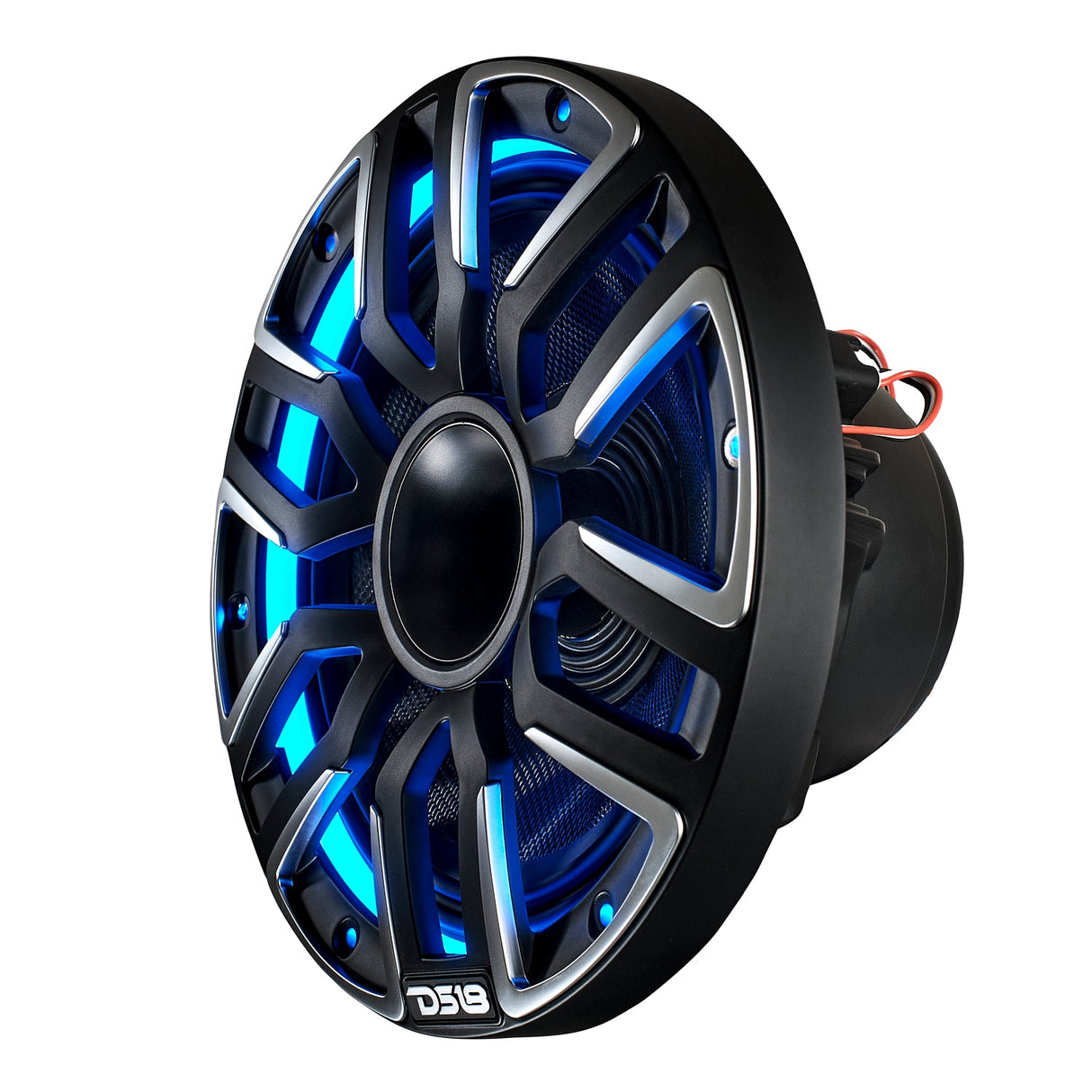 8" Marine Grade Hybrid Coaxial Speaker With Neodymium Magnet, Kevlar Cone, and Compression Driver | 200W RMS 4-Ohm