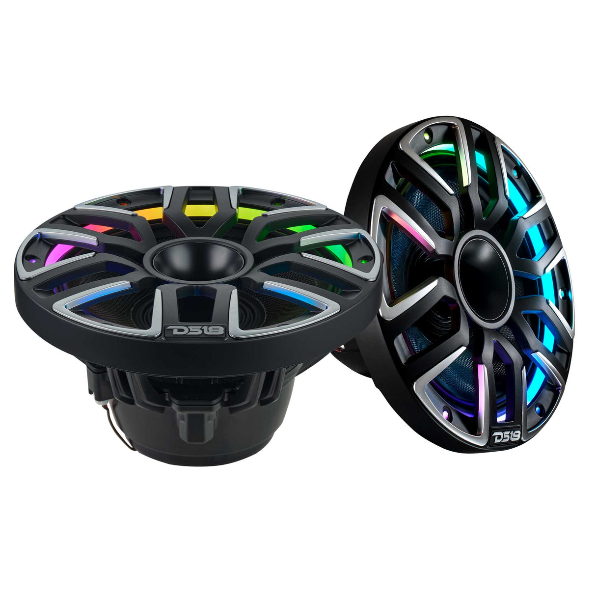 8" Marine Grade Hybrid Coaxial Speaker With Neodymium Magnet, Kevlar Cone, and Compression Driver | 200W RMS 4-Ohm
