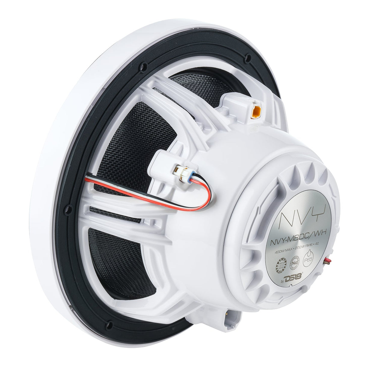 8" Marine Grade Hybrid Coaxial Speaker With Neodymium Magnet, Kevlar Cone, and Compression Driver | 200W RMS 4-Ohm