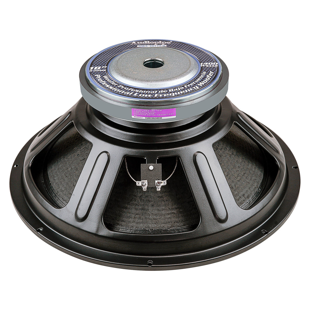 18" Professional Public Address Woofer (NWA-18110-8) Audiopipe
