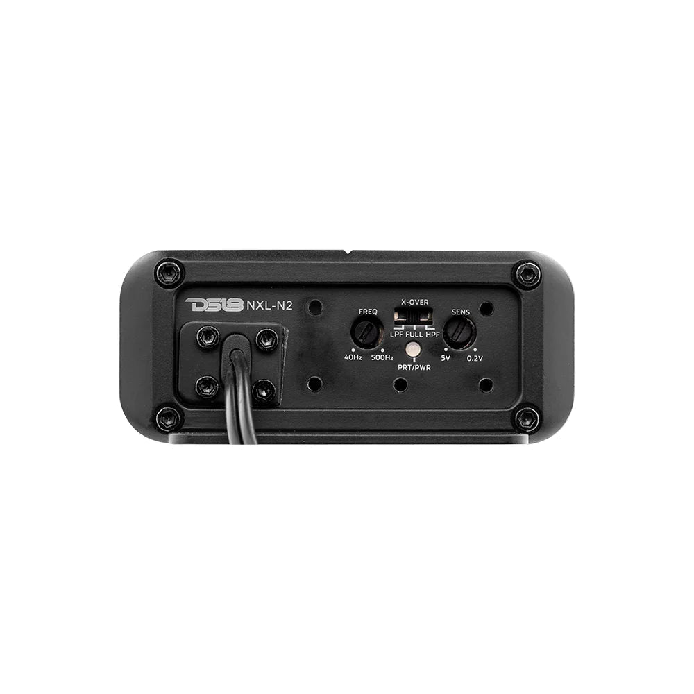 DS18 NXL-N2 2-Channel Full-Range Class D IP67 Marine and Powersports NANO Amplifier DS18
