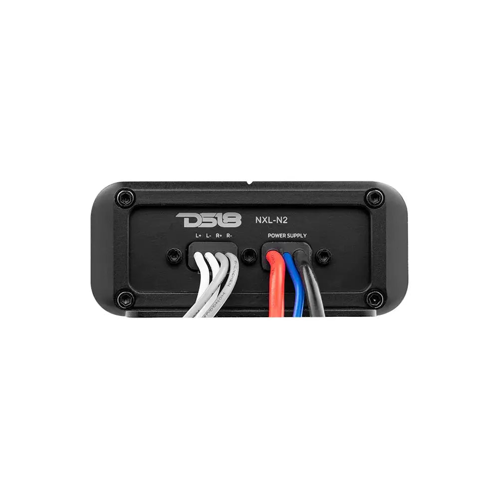 DS18 NXL-N2 2-Channel Full-Range Class D IP67 Marine and Powersports NANO Amplifier
