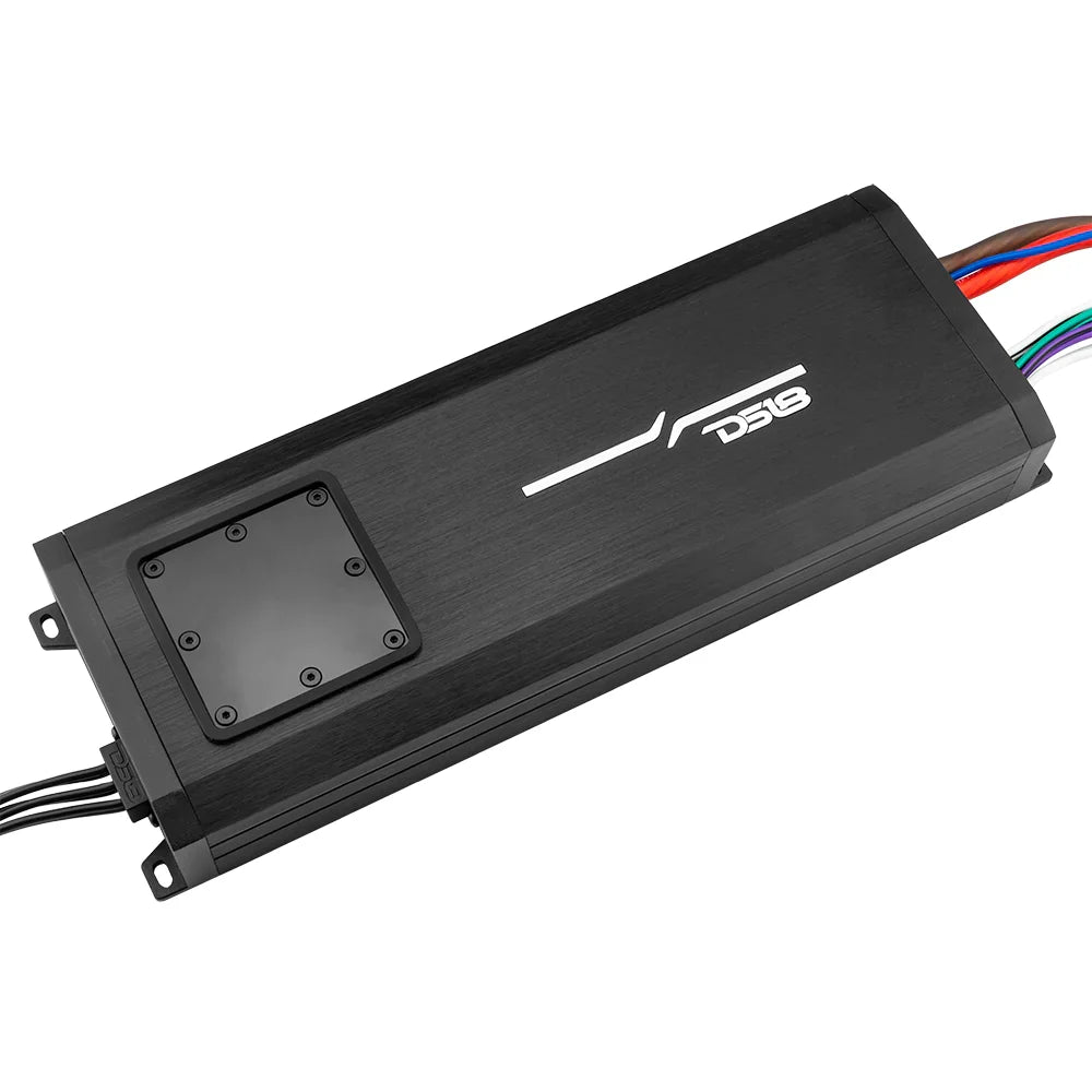DS18 NXL-X1200.5D NXL 5-Channel Full-Range Class D IP67 Marine and Powersports Amplifier 4 x 150 @ 4-Ohm and 1 x 600 @ 2-Ohm Watts Rms DS18