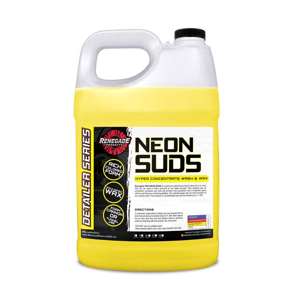 Neon Suds Colored Wash & Wax