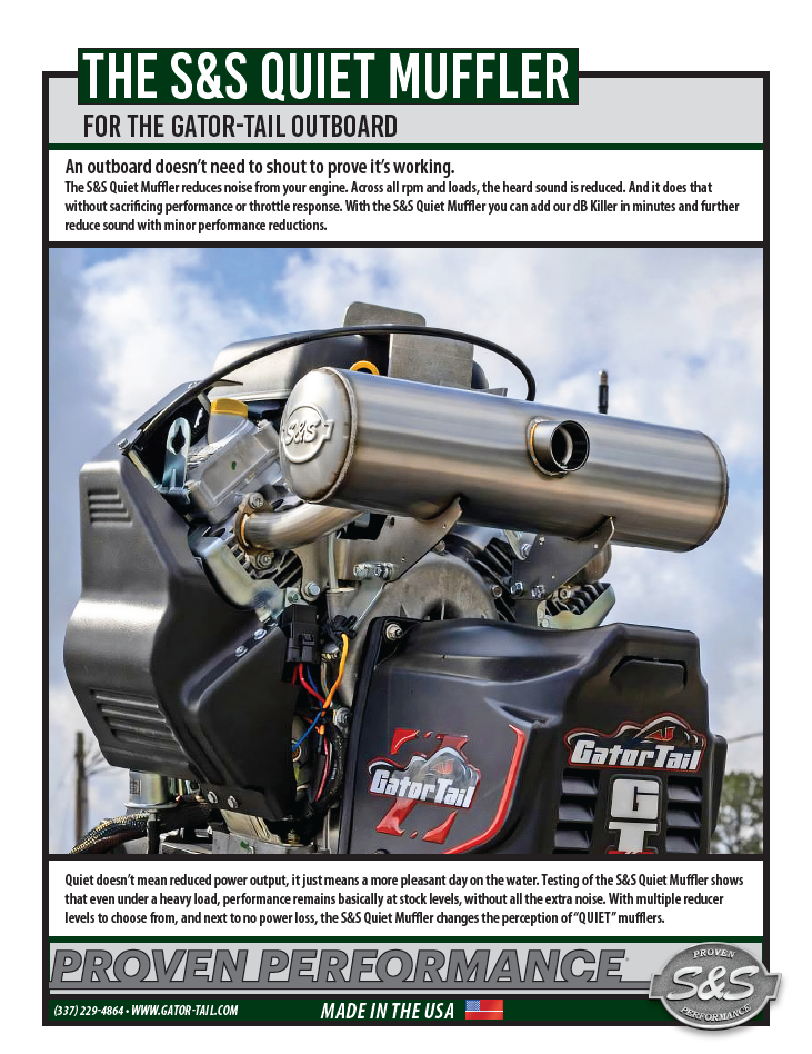 S&S Quiet Muffler Briggs
