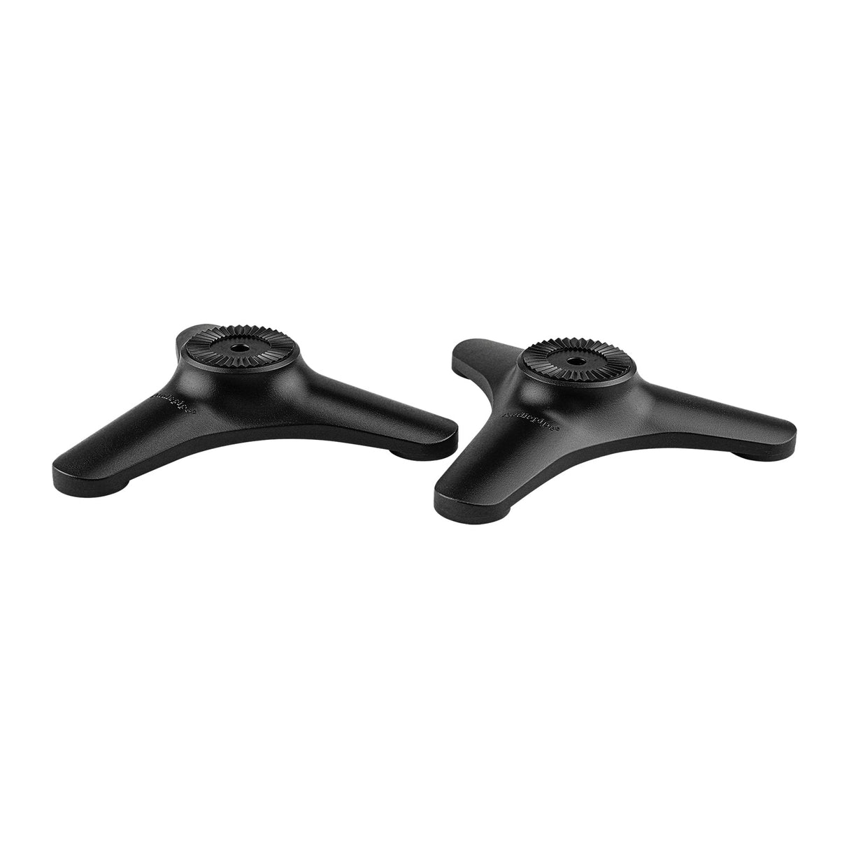 ABS Table-top Indoor/Outdoor Speaker Stand (ODP-BASE1-BLK), Sold in pairs Audiopipe