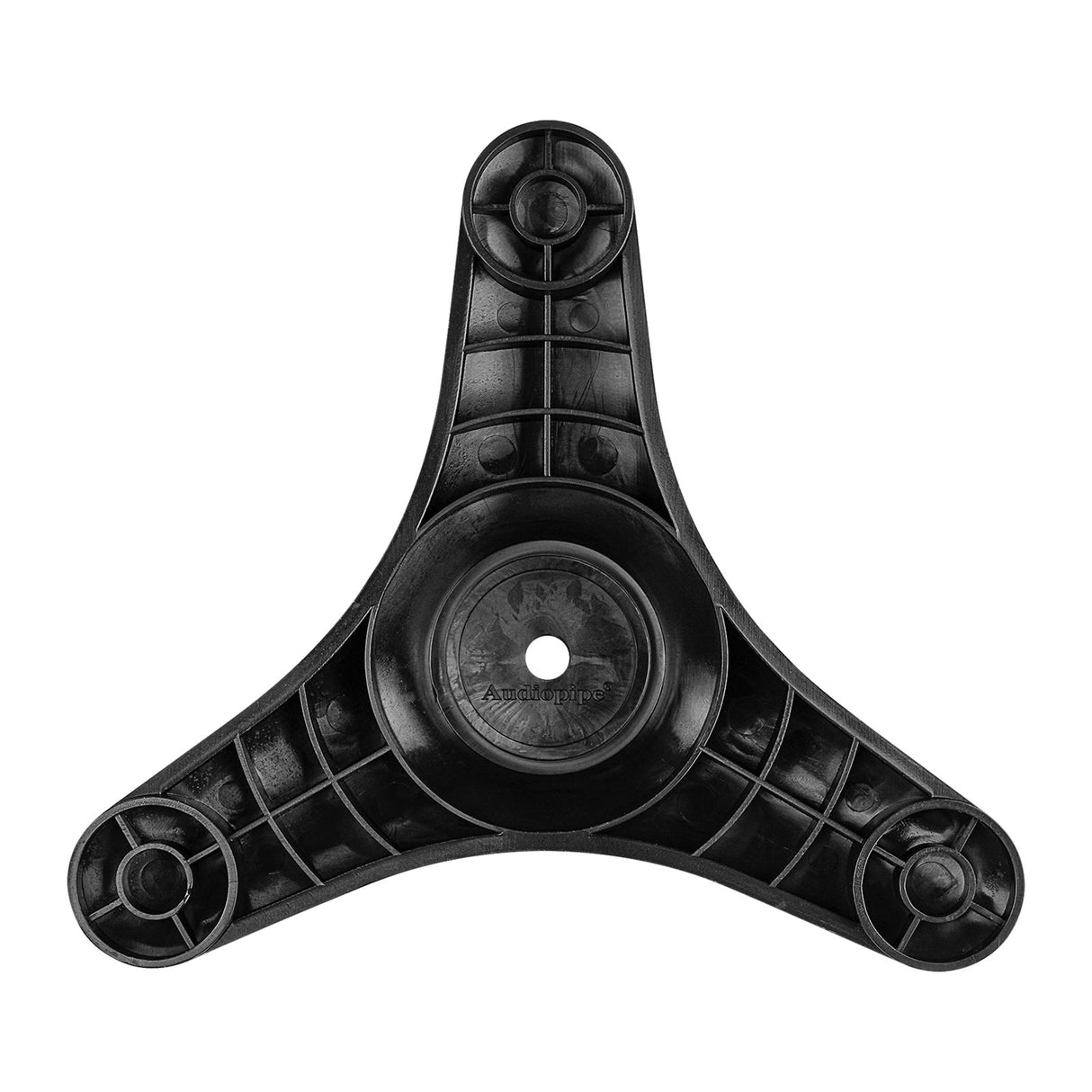 ABS Table-top Indoor/Outdoor Speaker Stand (ODP-BASE1-BLK), Sold in pairs Audiopipe