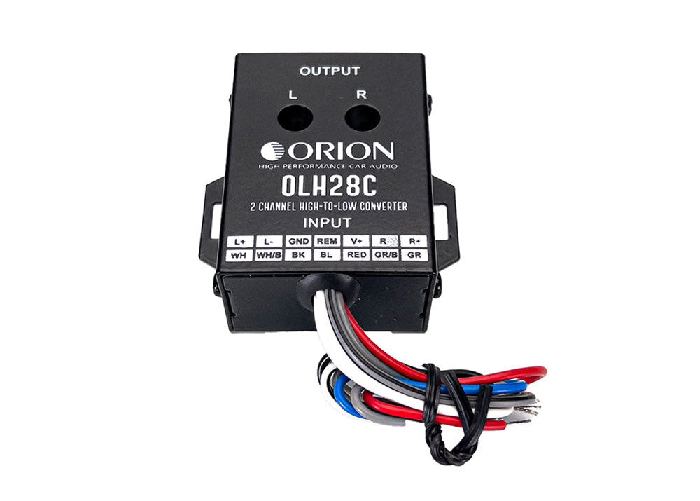 OLH28C - 2 Channel High to Low Built-In 12V Remote Level Converter ORION OLH28C - 2 Channel High to Low Built-In 12V Remote Level Converter OLH28C - 2 Channel High to Low Built-In 12V Remote Level Converter OLH28C - 2 Channel High to Low Built-In 12V Remote Level Converter OLH28C - 2 Channel High to Low Built-In 12V Remote Level Converter