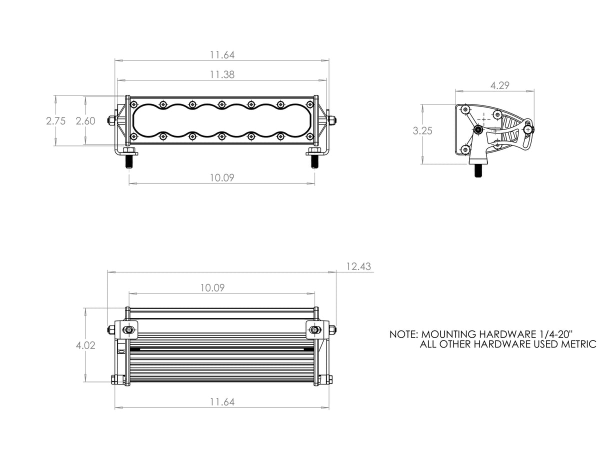 Baja Designs Onx6+ LED Light Bar in Amber Baja Designs