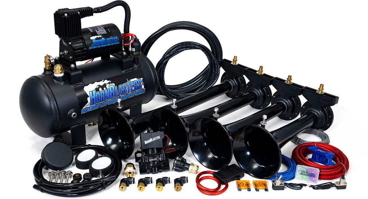 Open Box Conductor's Special 127H Train Horn Kit HornBlasters