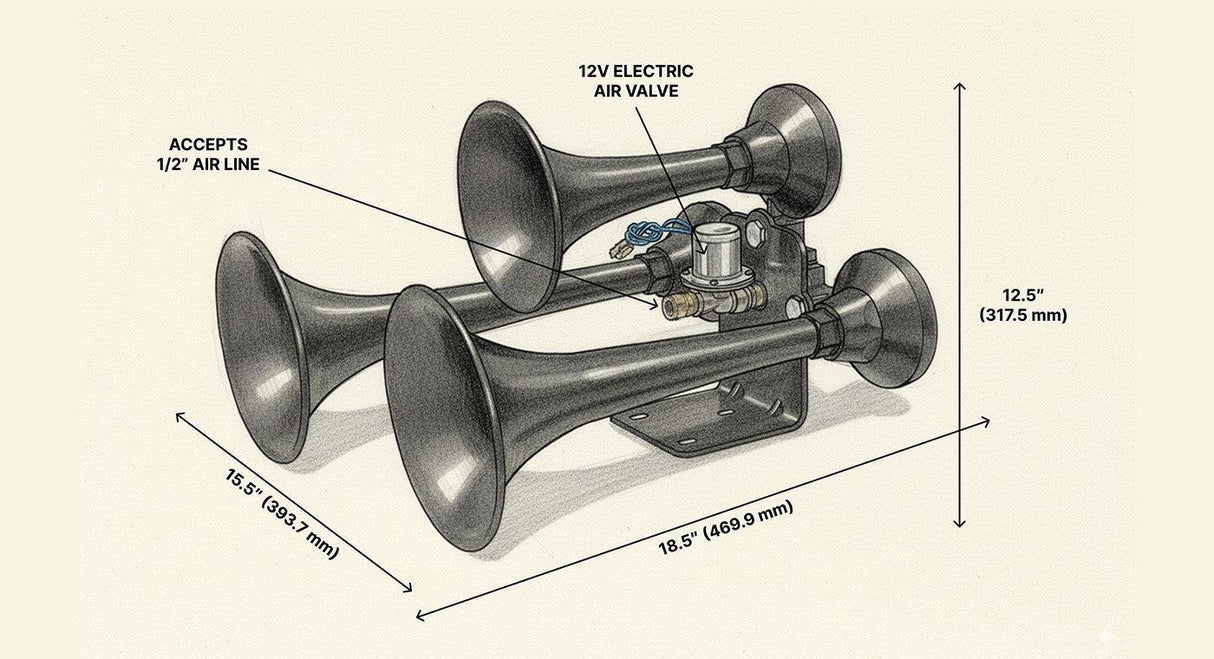 Outlaw Train Horn HornBlasters