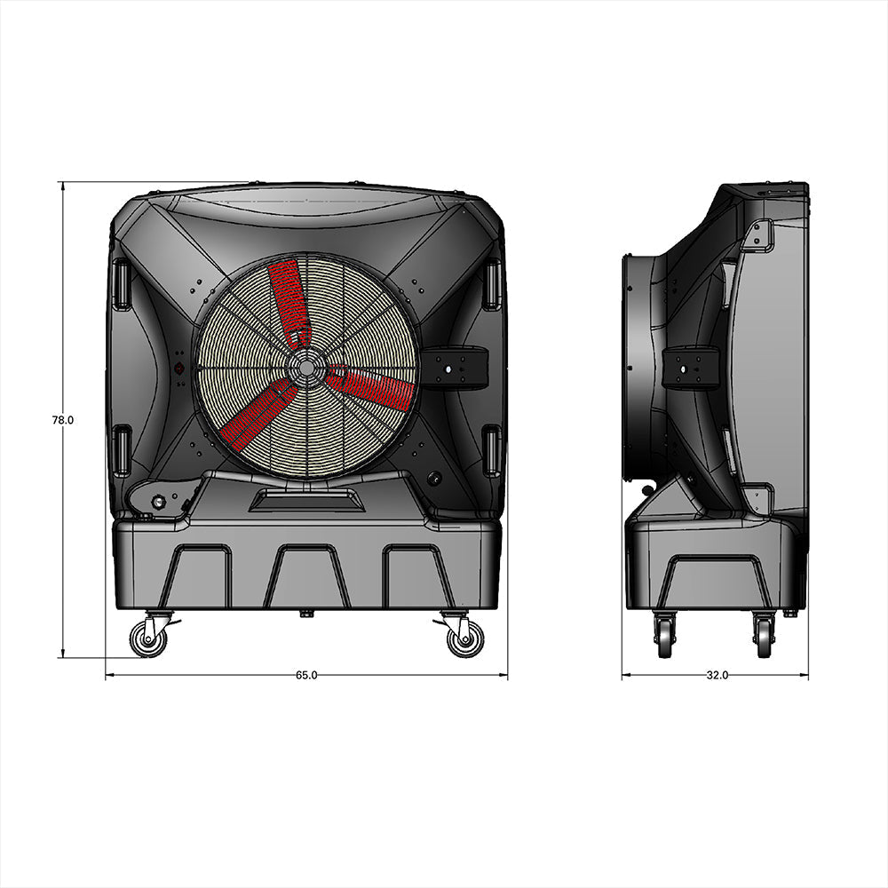Industrial Evaporative Cooler - S&B Medium - Cools 4,000 Sq Ft - 65-Gal Tank - Portable S&B Industrial Evaporative Cooler - S&B Medium - Cools 4,000 Sq Ft - 65-Gal Tank - Portable Industrial Evaporative Cooler - S&B Medium - Cools 4,000 Sq Ft - 65-Gal Tank - Portable Industrial Evaporative Cooler - S&B Medium - Cools 4,000 Sq Ft - 65-Gal Tank - Portable Industrial Evaporative Cooler - S&B Medium - Cools 4,000 Sq Ft - 65-Gal Tank - Portable