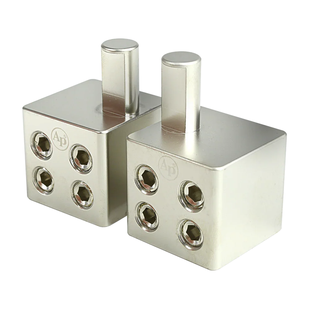 Audiopipe PB-P108 1/0-GA Amp Input Reducer With Offset Stub Audiopipe