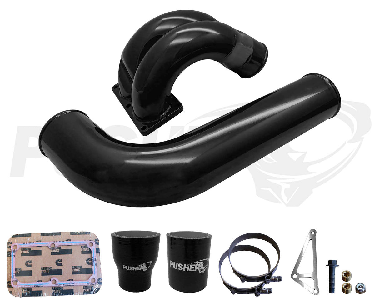 Pusher 3.5" MEGA Intake System for 2007.5-2009 Ram Cummins
