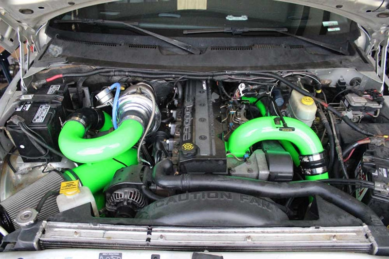Pusher Low Mount Compound Turbo System for 1994-1998 Dodge Cummins 12v
