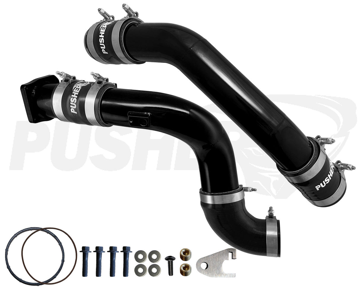 Pusher HD 3" Hot & Cold Side Charge Tubes for 2023+ Ford F250/350 6.7L