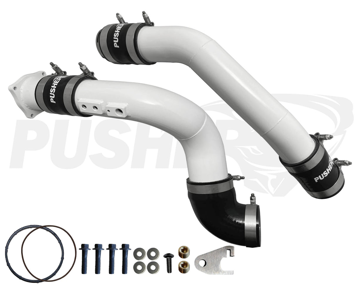 Pusher HD 3" Hot & Cold Side Charge Tubes for 2011-14 Ford F250/350 6.7L