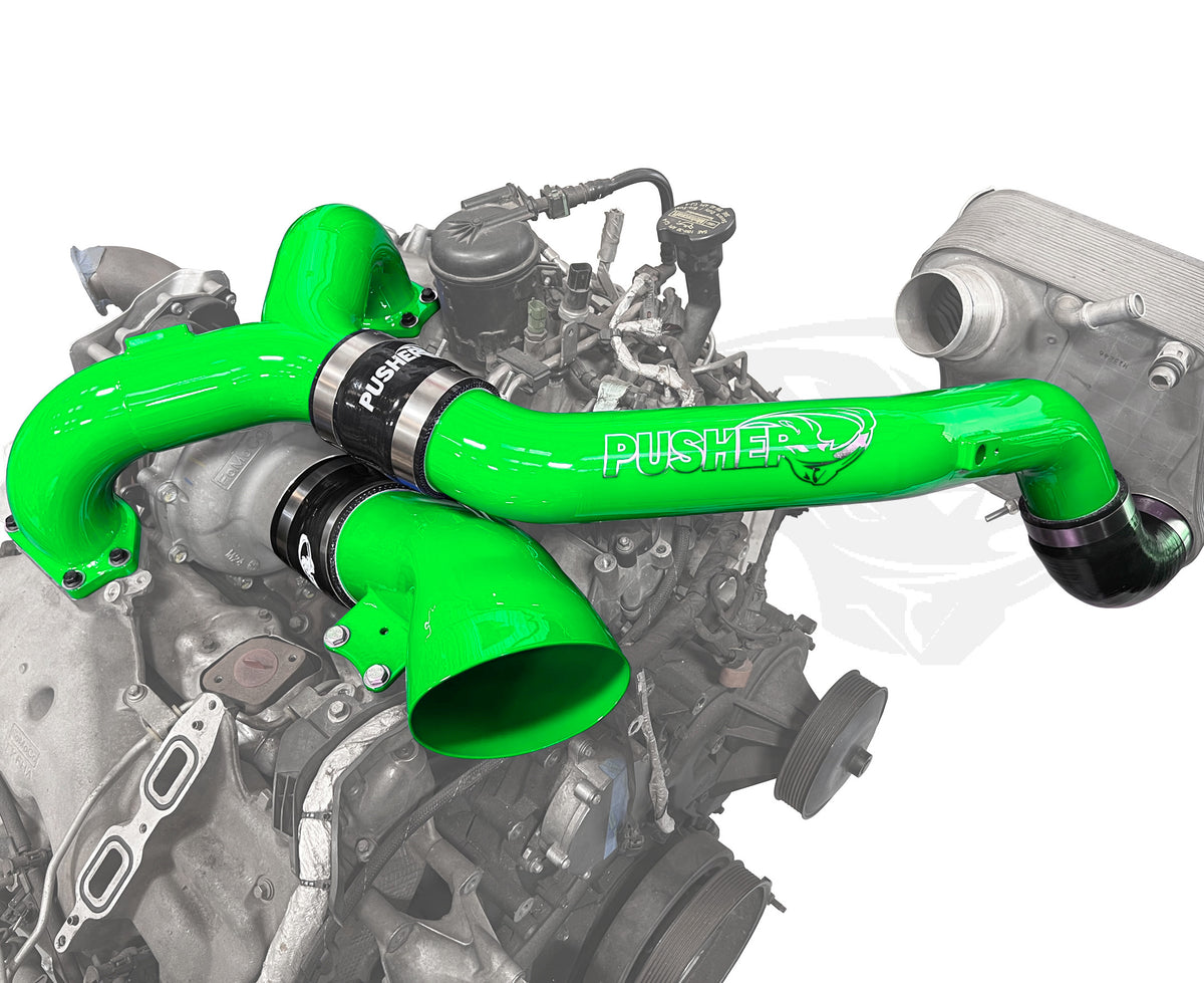 Pusher Intake System with Turbo Inlet for 2020+ Ford F250/350 6.7L