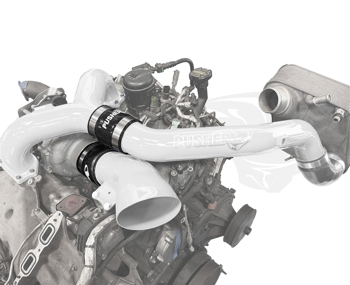 Pusher Intake System with Turbo Inlet for 2020+ Ford F250/350 6.7L