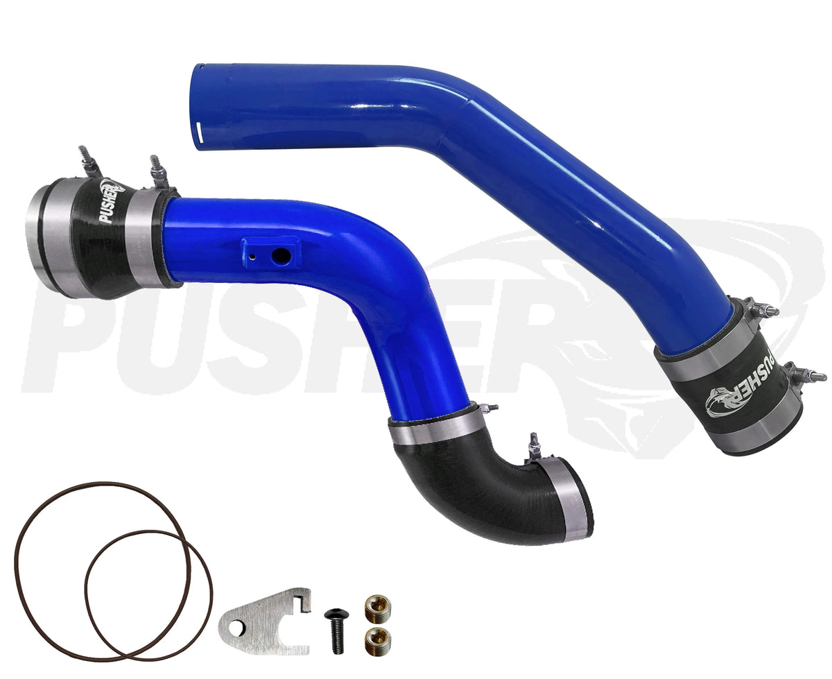 Pusher HD 3" Hot & Cold Side Charge Tubes for 2023+ Ford F250/350 6.7L