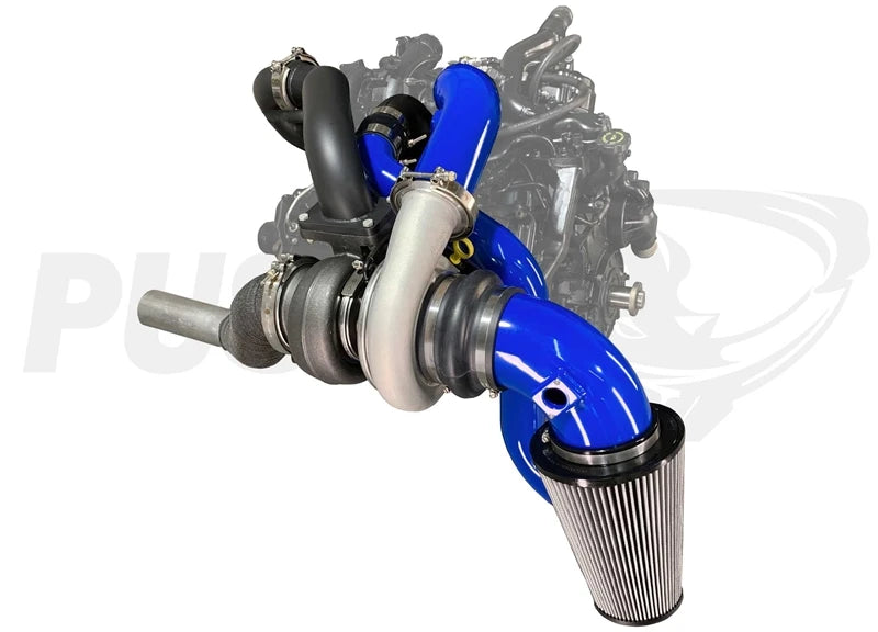 Pusher Max Compound Turbo System for 2001-2004 Duramax LB7