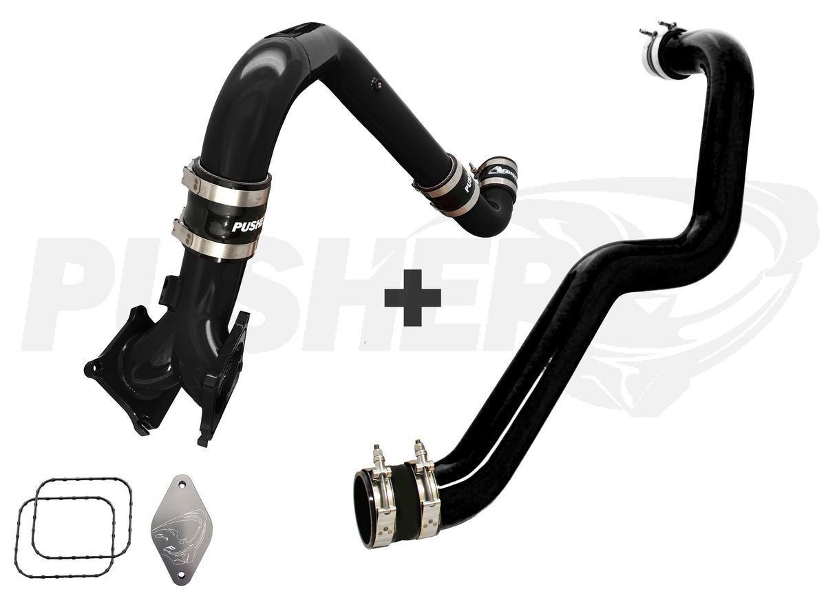 Pusher SuperMax Intake System & 3" Charge Tube for 2011-2016 Duramax LML