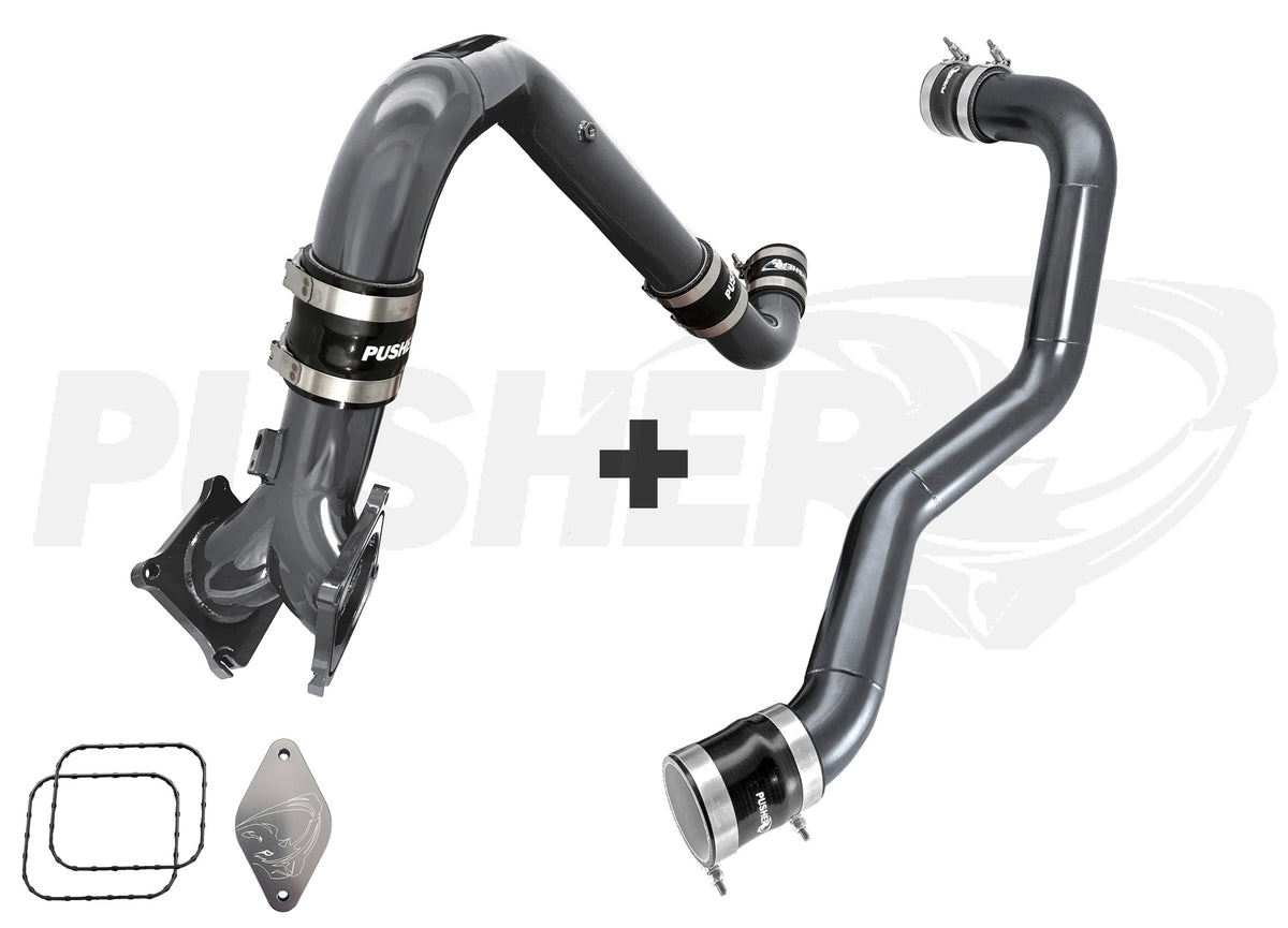 Pusher SuperMax Intake System & 3" Charge Tube for 2011-2016 Duramax LML