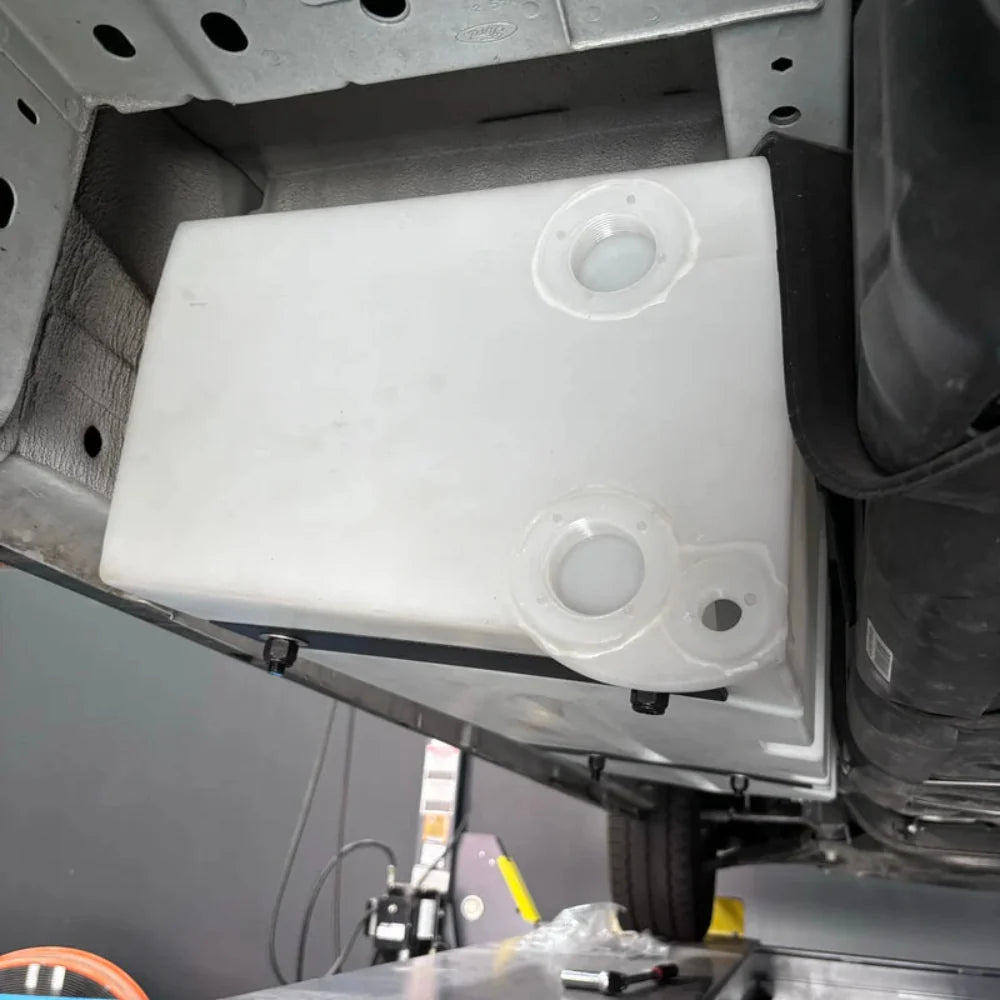 22 Gallon Drivers Side Undercarriage Fresh/Grey Water Tank for 2015-2026 Ford Transit 148" & 148" EXT S&B