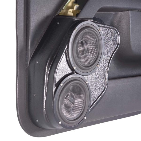 Custom Speaker Pods Dual 6.5″ Front Door Speaker Pods for the 2014-2018 Chevy/GMC Silverado, Sierra Custom Speaker Pods