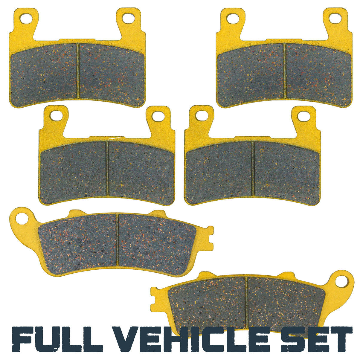Honda GL1800C Valkyrie 2014-2015 Ceramic Brake Pad Set Traild