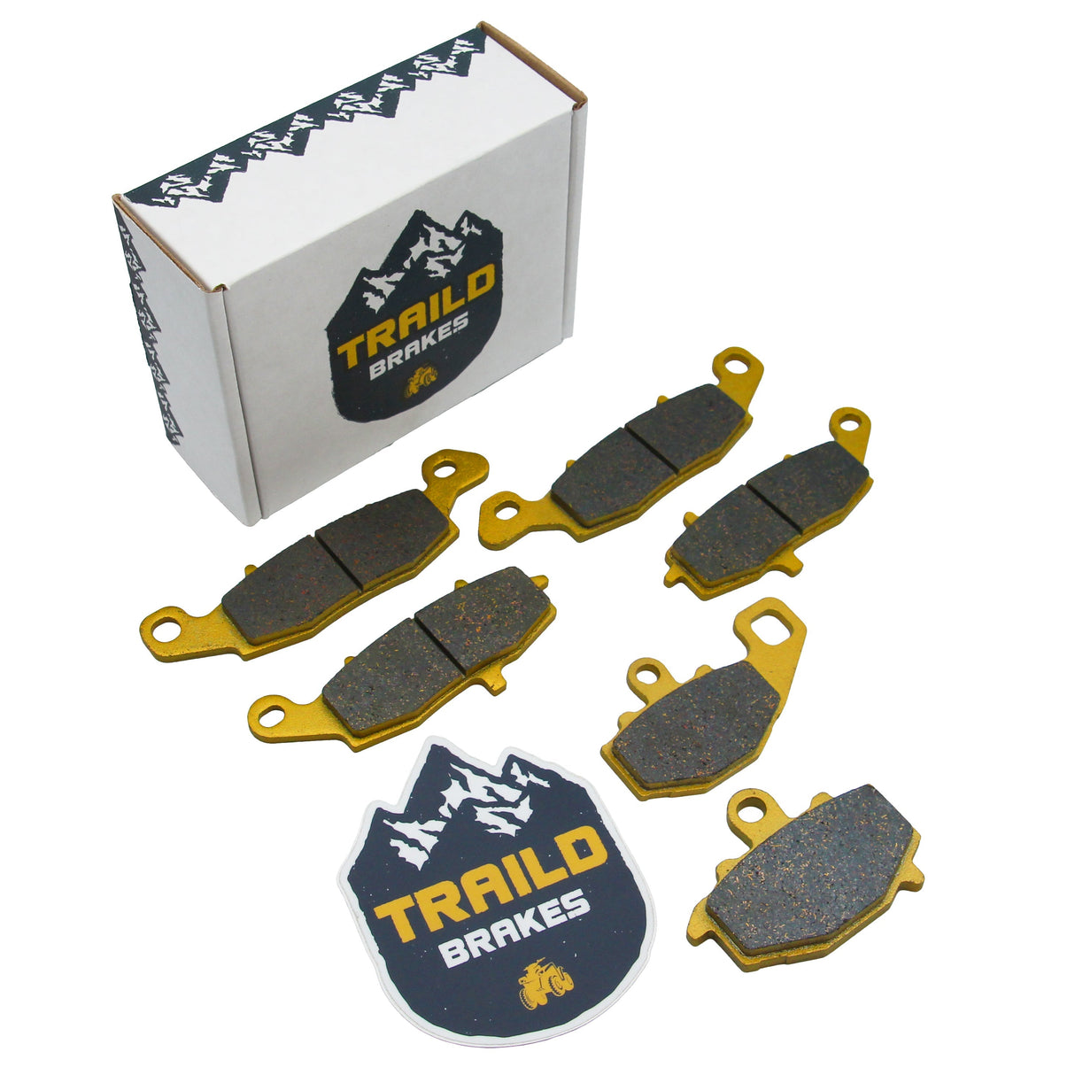 Kawasaki Versys 650 2008-2014 Ceramic Brake Pad Set Traild