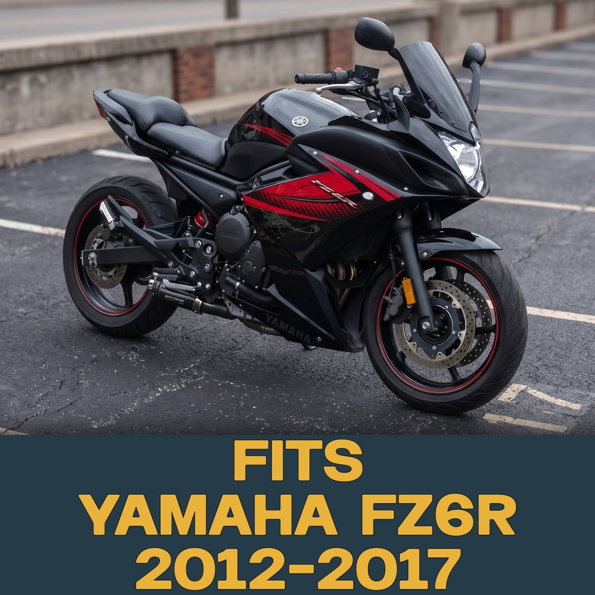 Yamaha FZ6R 2012-2017 Ceramic Brake Pad Set Traild