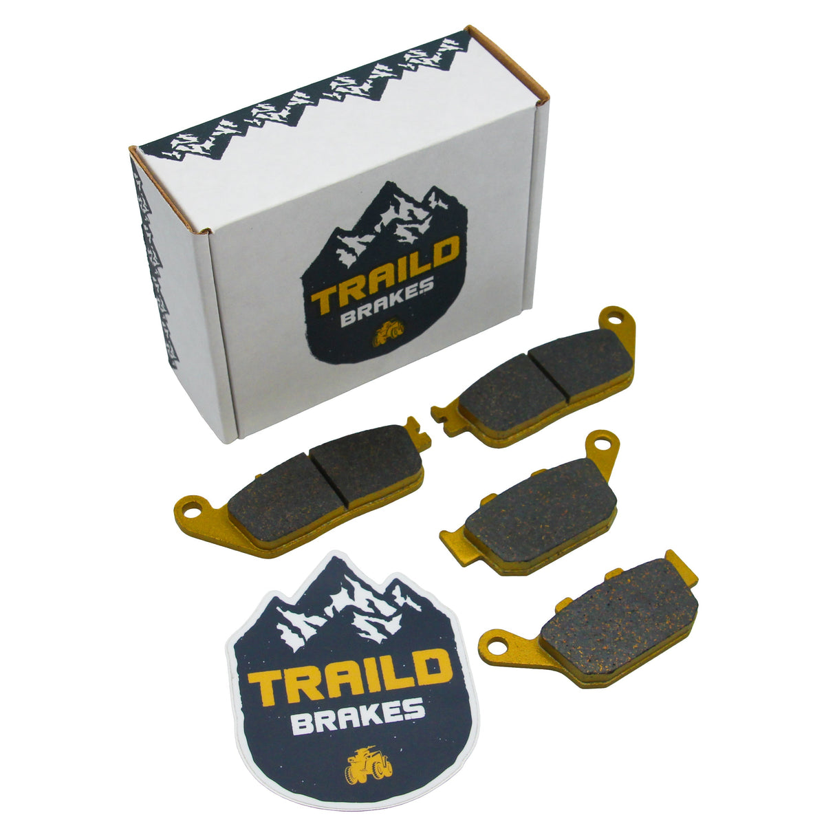 Honda CMX300/500 Rebel 2017-2026 Ceramic Brake Pad Set Traild