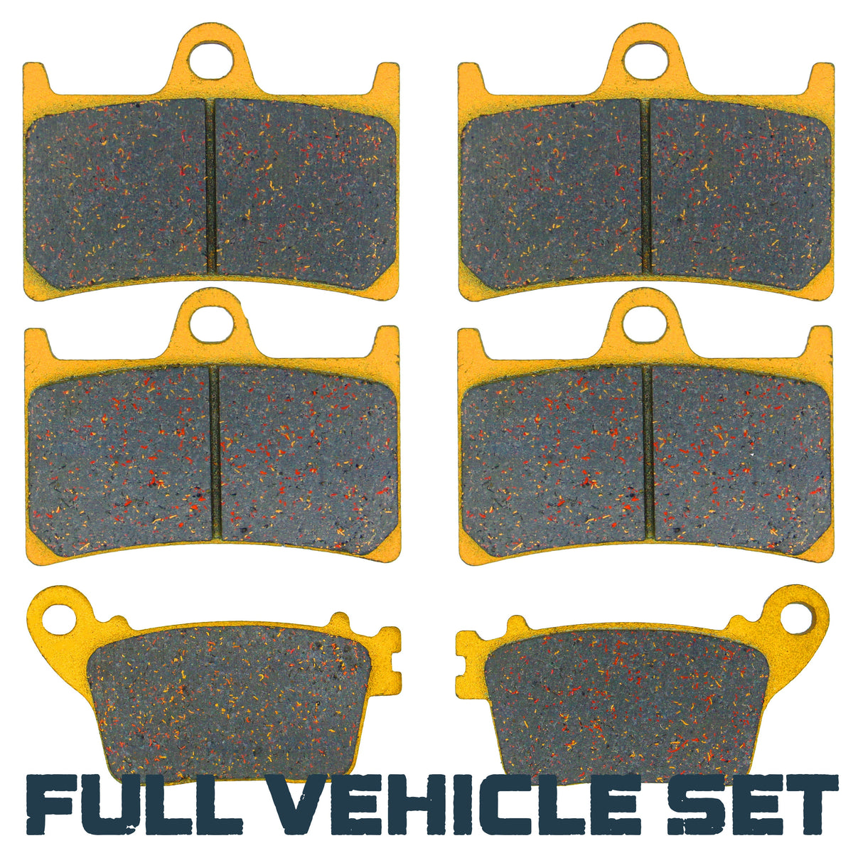 Yamaha YZF-R6 2017-2026 Ceramic Brake Pad Set Traild