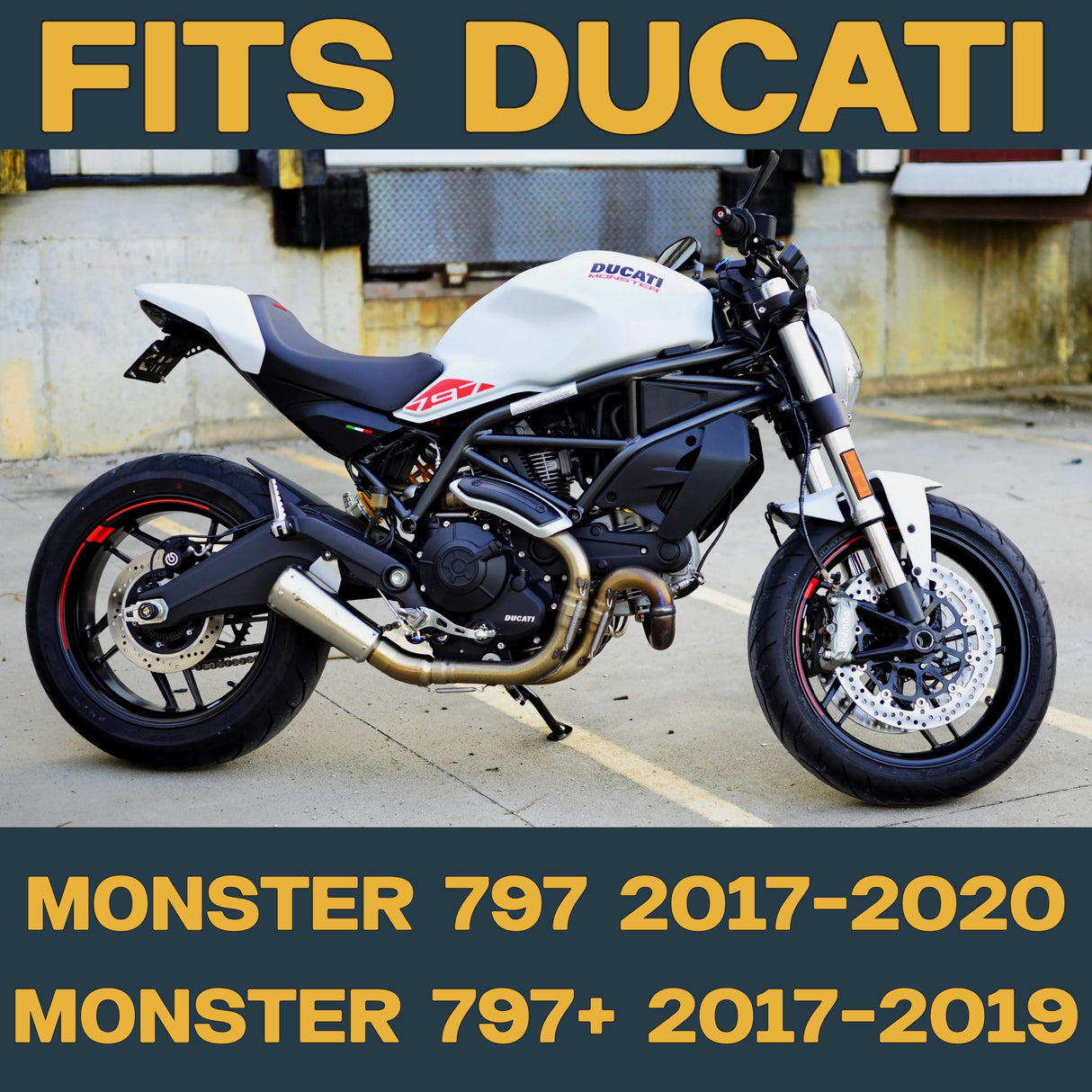 Ducati Monster 2017-2020 Ceramic Brake Pad Set Traild