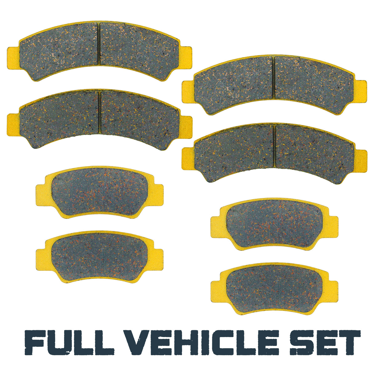 CFMoto U10 PRO/U10XL PRO 2025-2026 Ceramic Brake Pad Set Traild