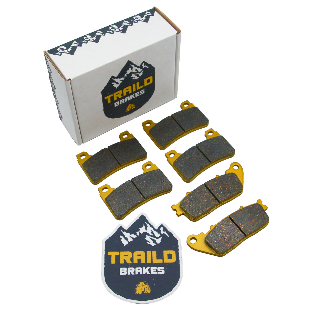Honda CB1000R 2008-2016 Ceramic Brake Pad Set Traild