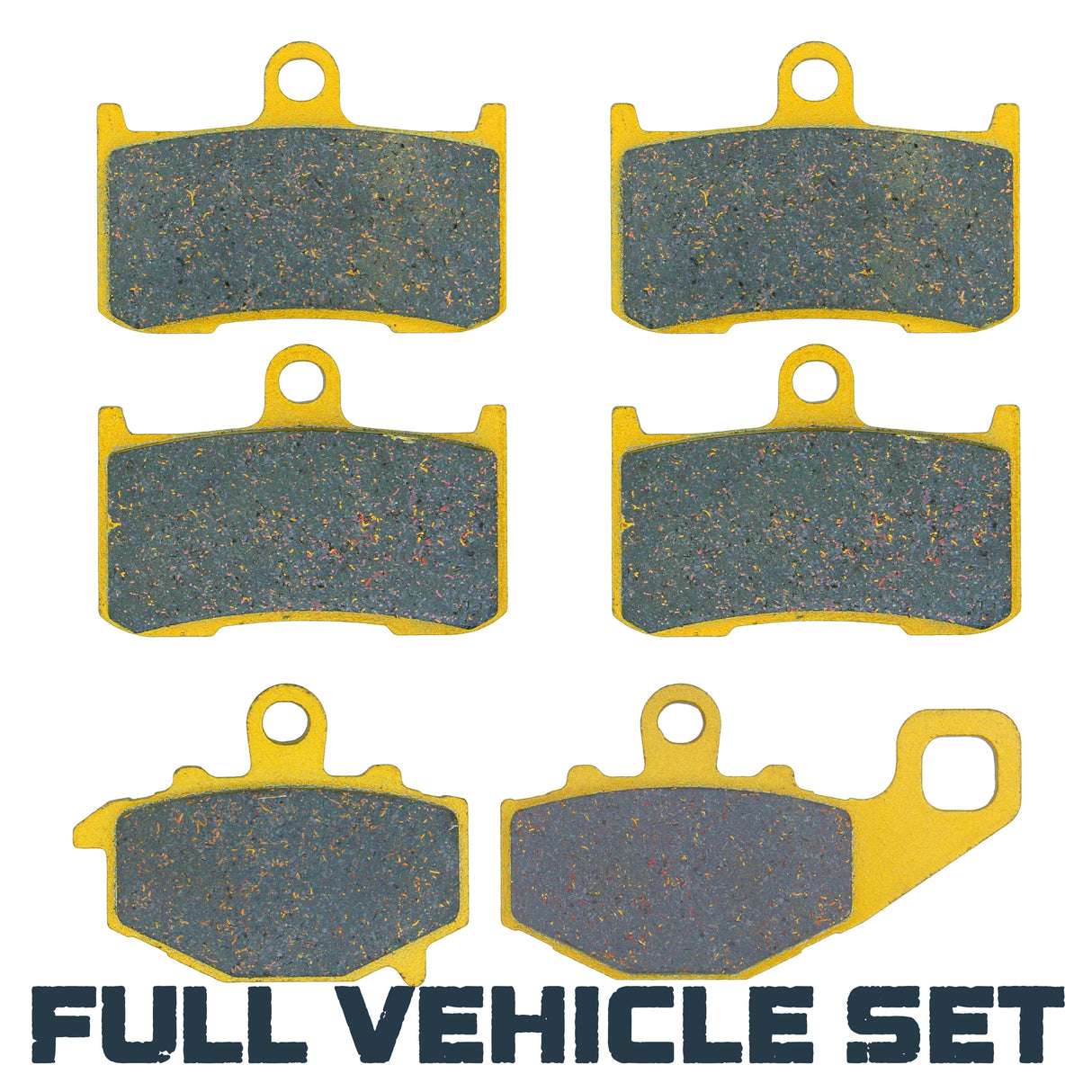Kawasaki Z1000 2003-2006 Ceramic Brake Pad Set Traild