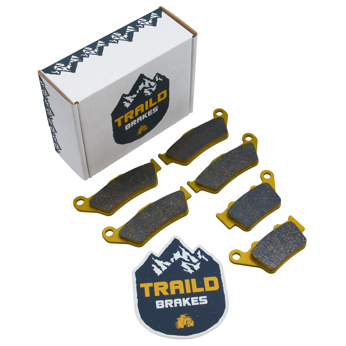 Yamaha Tenere 700 2018-2026 Ceramic Brake Pad Set Traild