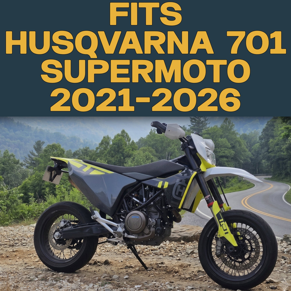 Husqvarna 701 Supermoto 2021-2026 Ceramic Brake Pad Set Traild