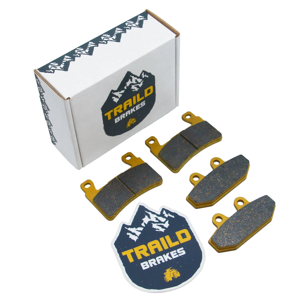 Harley-Davidson Softail 2014-2026 Ceramic Brake Pad Set – Single Front Caliper Traild