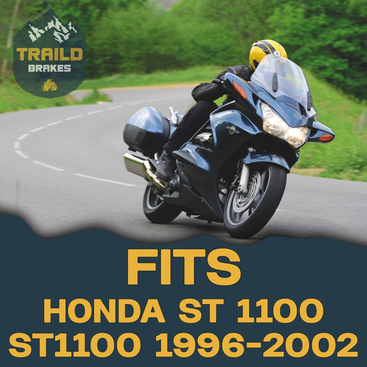 Honda ST1100 1996-2002 Ceramic Brake Pad Set Traild