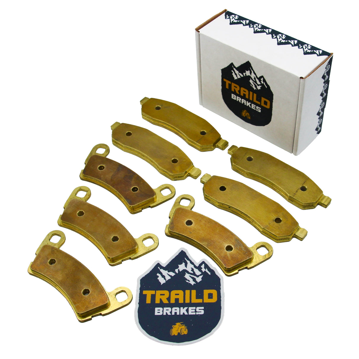Polaris Ranger XD 1500/Crew XD 1500 2024-2026 Brass Brake Pad Set Traild