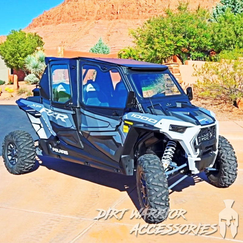 POLARIS RZR 1000XP/TURBO 4-SEAT Cab Enclosure "THE VAULT" 2014-23 Upper Side Doors & Panels (Patent Pending)