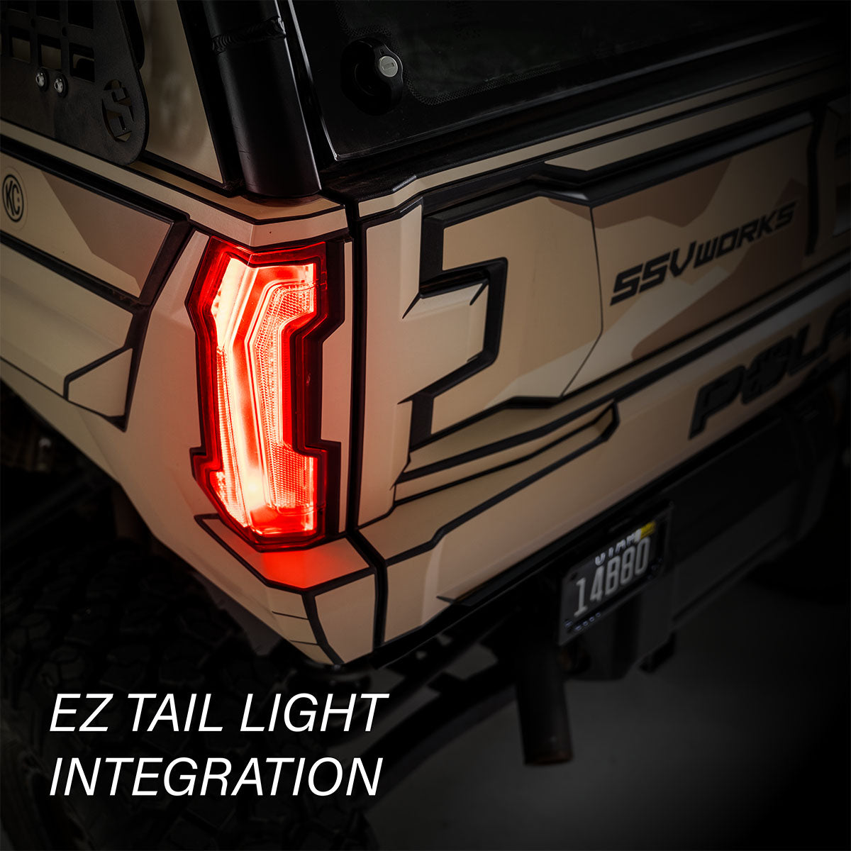 Turn-Signal Plug-&-Play Kit | 2024-2026 Polaris Ranger 1500 | Sequential Front LED Lights w/Taillight Integration